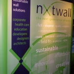 NxtWall Chicago showroom entrance display #0250