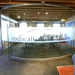 Curved Glass Conference Room - View Series #1007