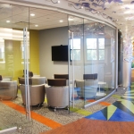 Curved glass training room - View Series #0956