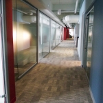 Full height butt-joint glass fronts #0104