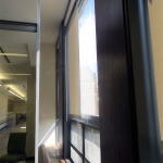 The most flexible center mounted glass demountable wall system #0303