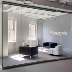 View Series glass display showroom in Chicago #0536