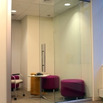 View series sliding glass door office front #0127