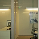 View sliding glass door with barpull #0128