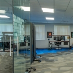 Conference Room with Sliding Glass Door View Series