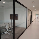 Frameless Glass conference room demountable walls - View Series #1651