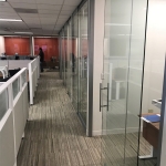 Clear tempered glass offices - View Series