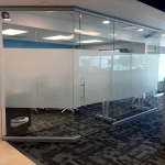 Glass walls Conference room (trapezoid shape) - View Series #1043