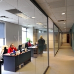 Full height glass office fronts - NxtWall's View Series