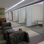 Full height glass movable office walls #0293