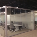 Glass conference room freestanding View series #0630