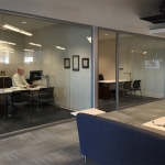 Glass offices - View series wall system #0696