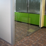 Sliding glass door (internally mounted)