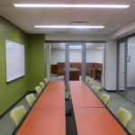 View series glass walls at University conference room
