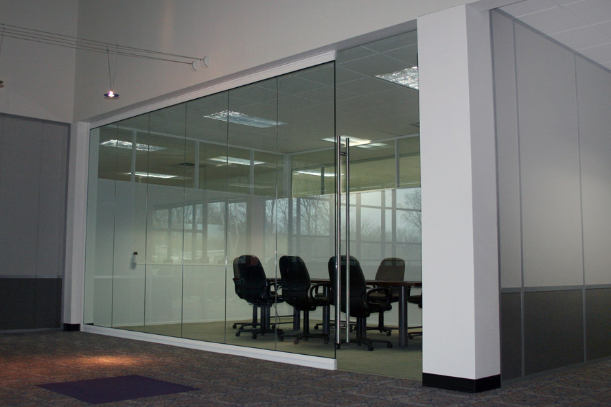 View series glass conference room