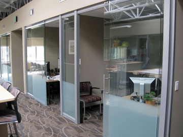 modular glass wall offices