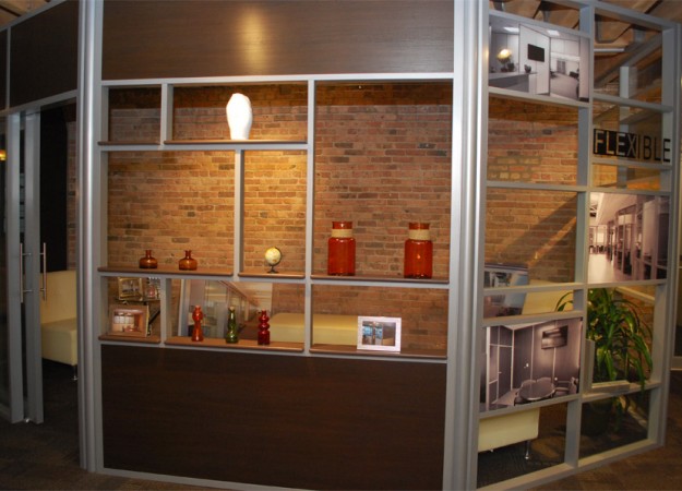 0-Office-with-sliding-aluminum-framed-door-and-open-shelf-wall