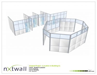 NxtWall Original Project Rendering - 2015