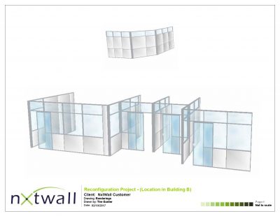 NxtWall Reconfiguration Project Rendering - 2017