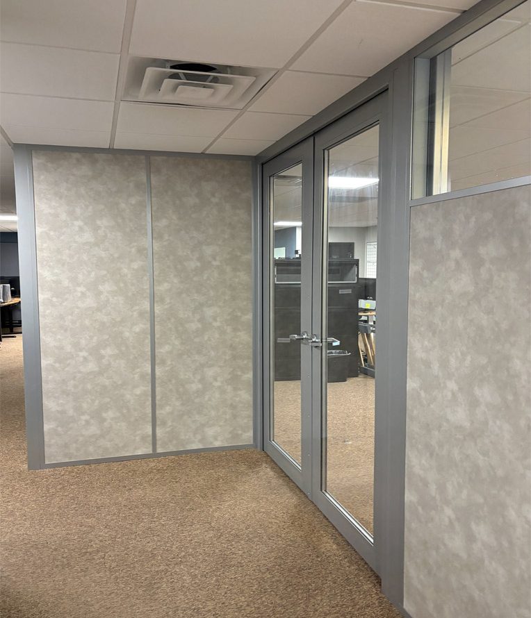 Full height Flex Series demountable walls HR Offices Full height Flex Series demountable walls HR Offices