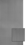 Rib 1 - MirroFlex Wall Pattern